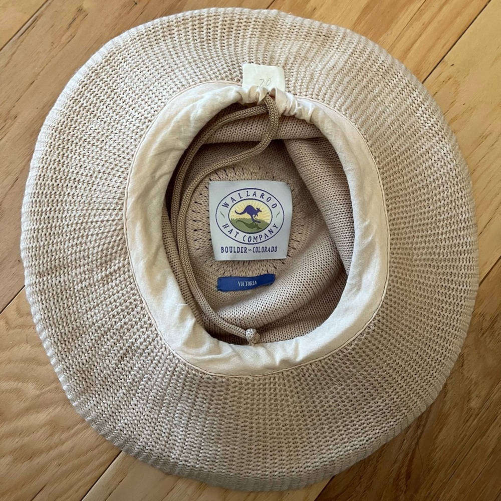 Wallaroo Original Packable Poly-Straw Hat. "Victo… - image 4